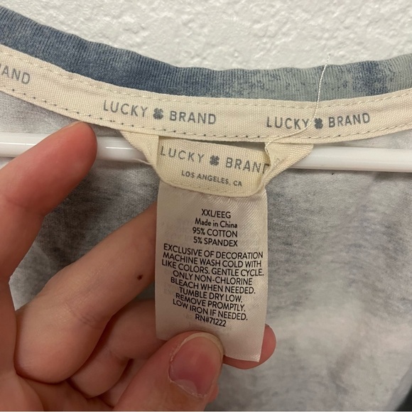 Lucky Brand Tie-Dye Tank Top Size XXL - Picture 4 of 5
